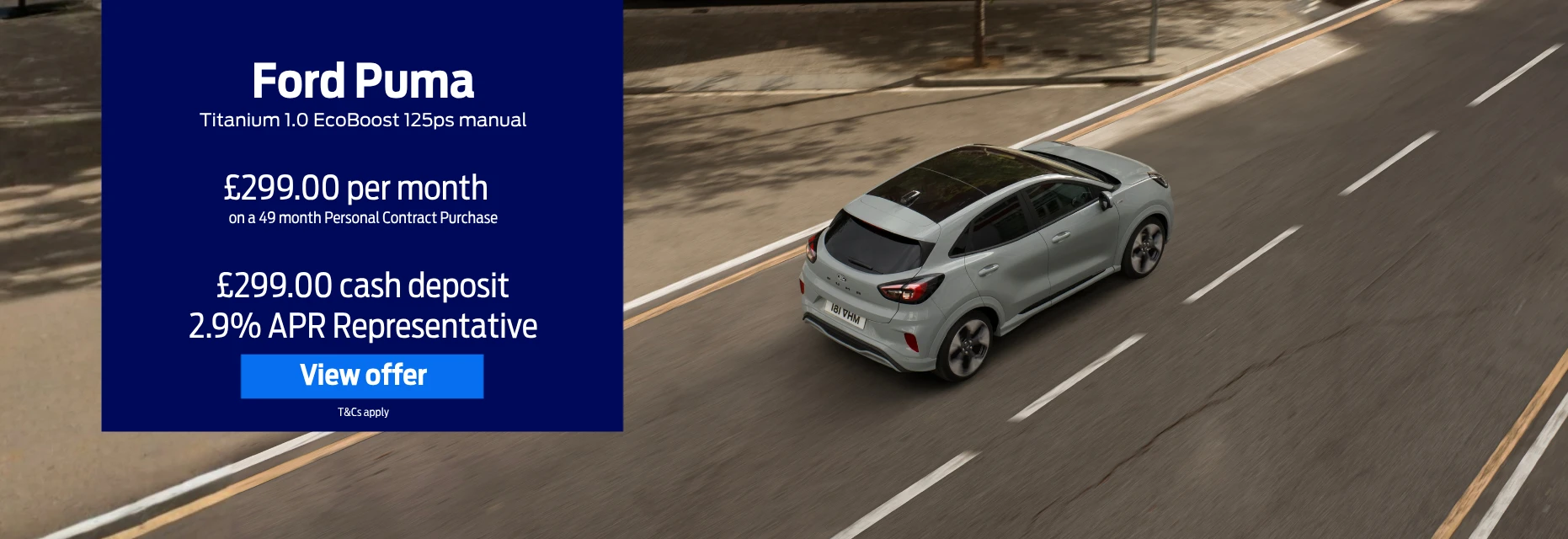 Ford Puma - Q3 banner
