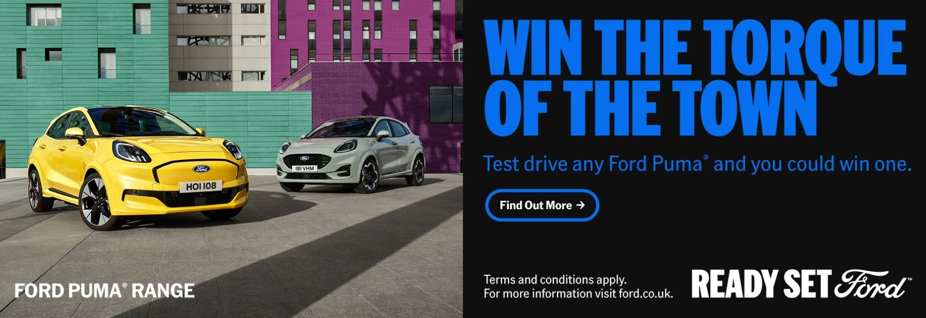 Win a Puma Test Drive Competition Q326