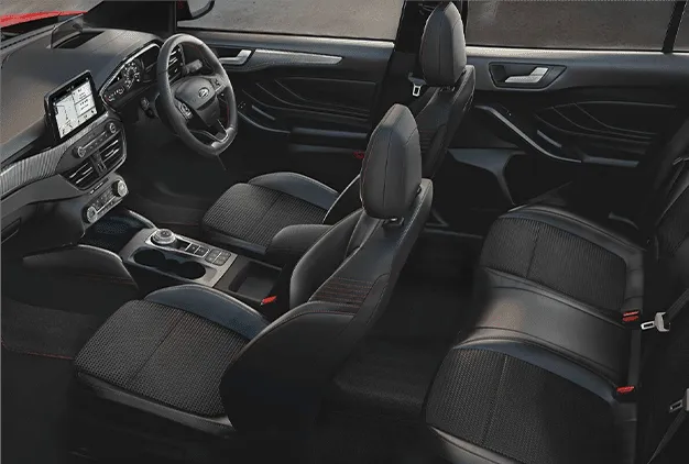 More head, leg and elbow room