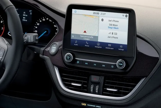 Colour touchscreen