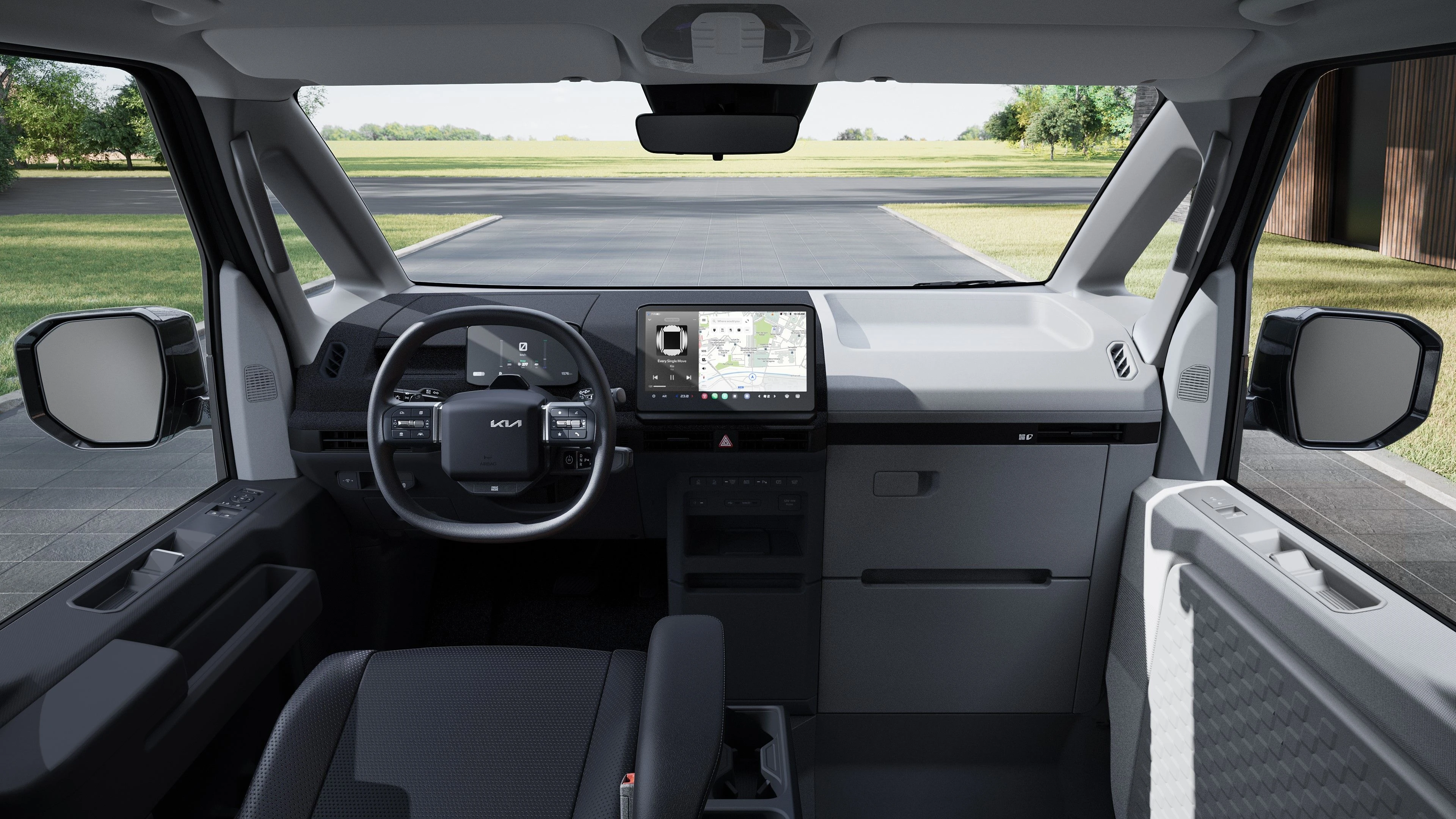 Full, flat, low floor