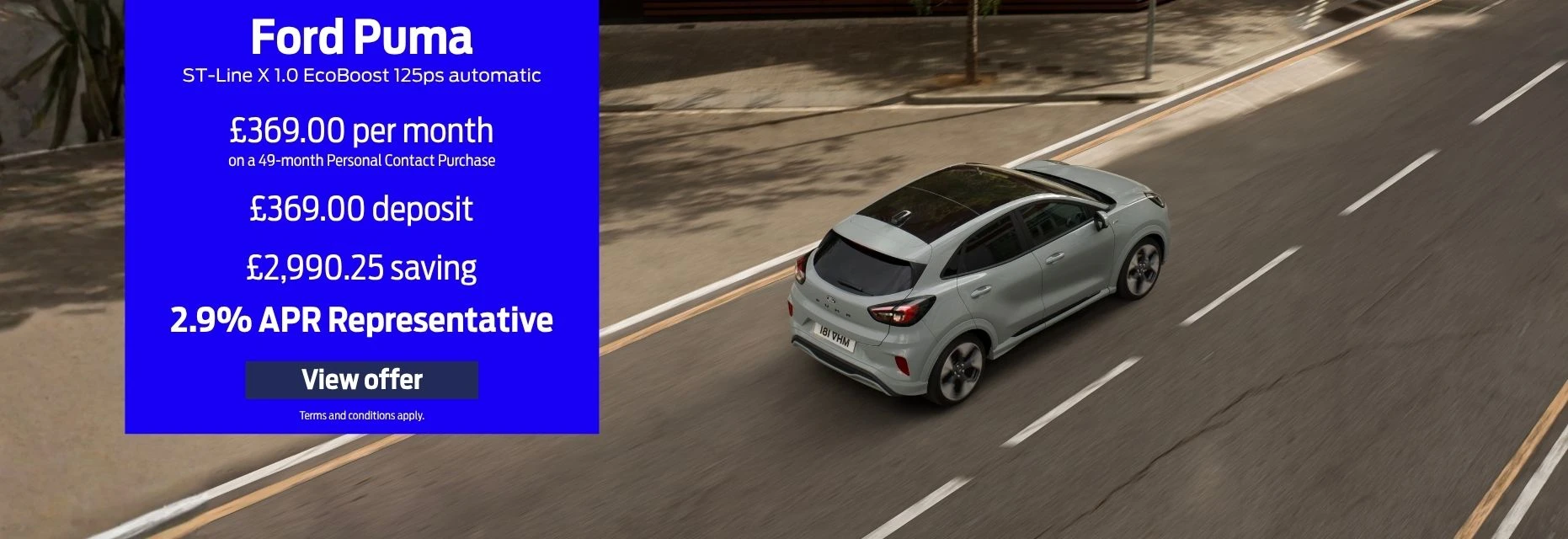 Ford Puma - Q2 offer