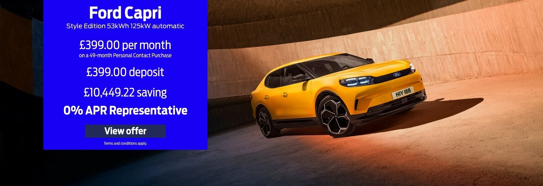 Ford Capri - Q2 offer