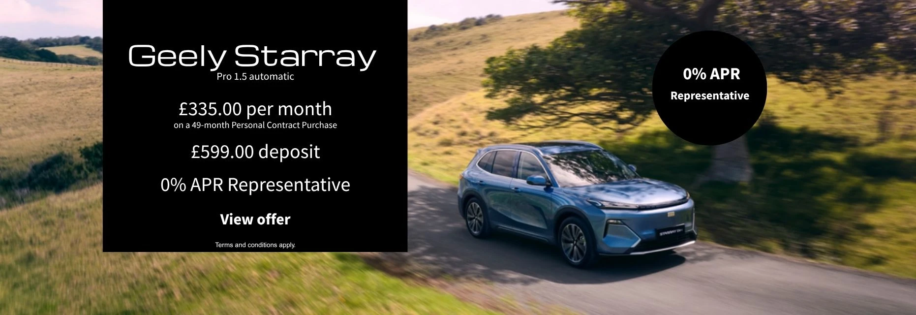 Geely Starray - Q2 offer