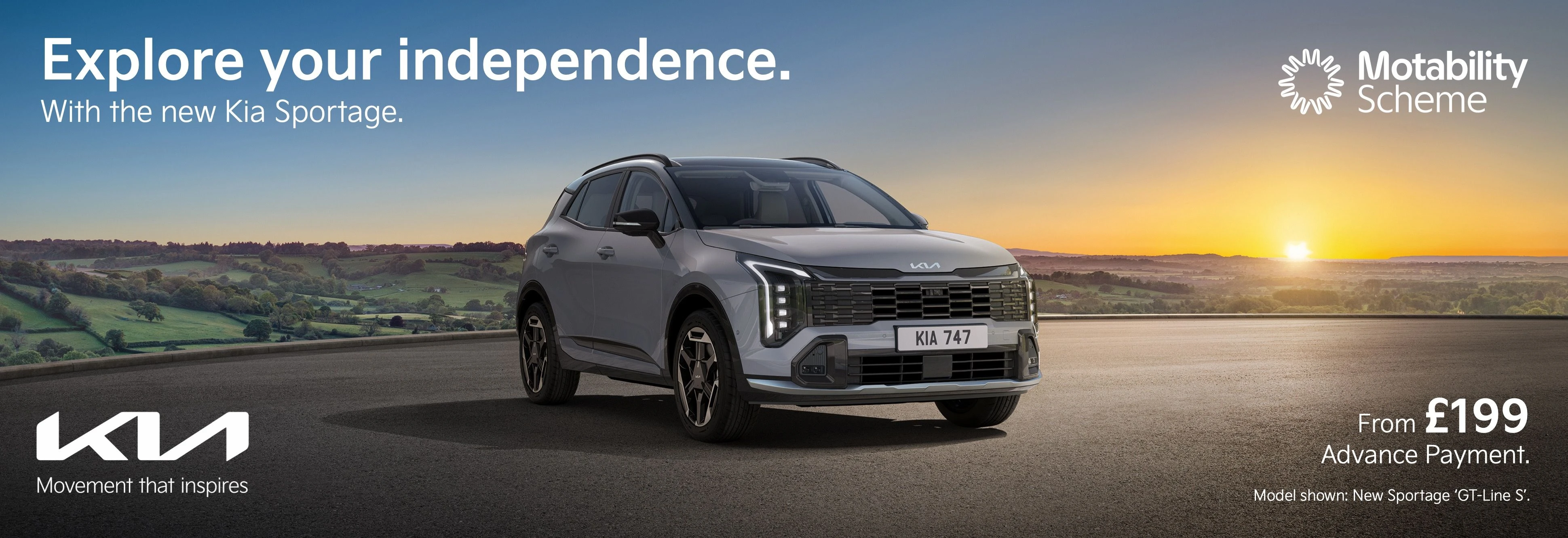 Kia Motability - Q2 banner