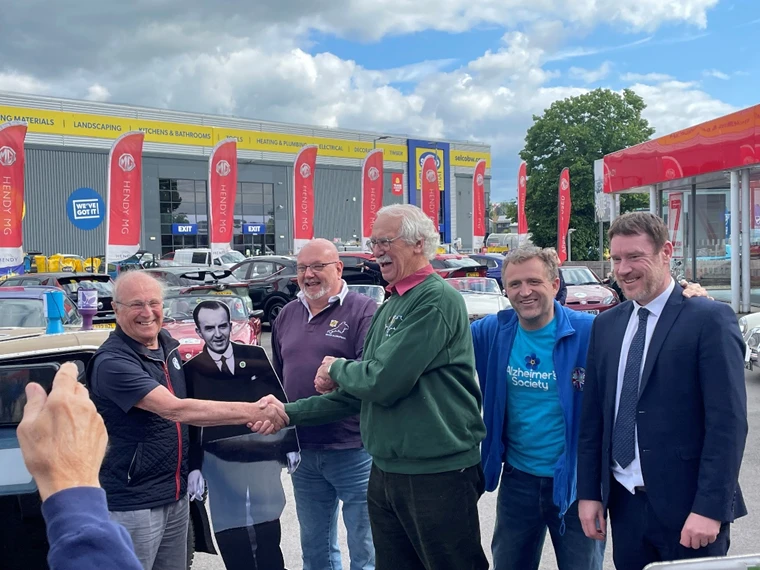 A Celebration of 100 Years of MG: A Day of Classic and Modern Cars