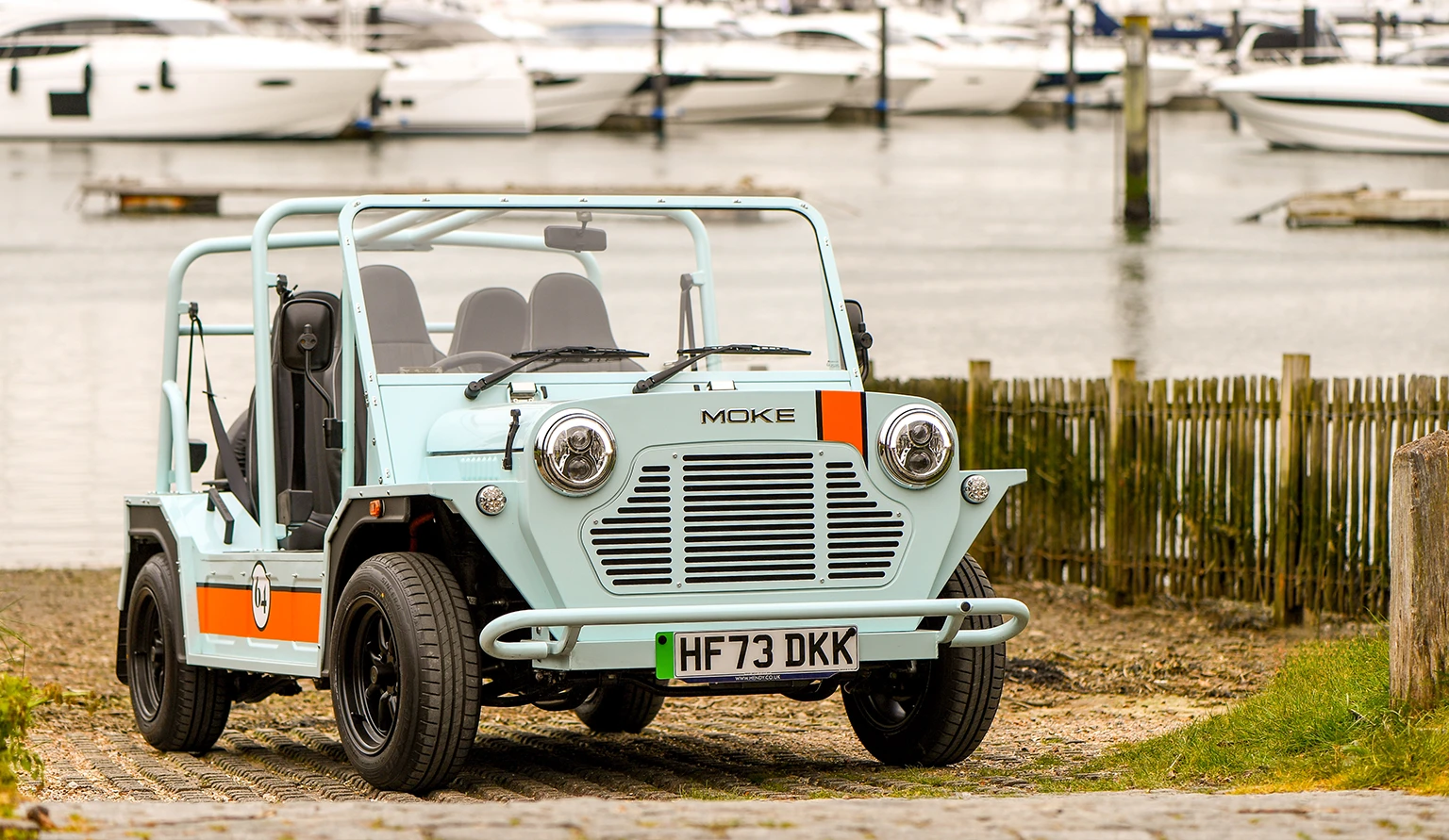 MOKE Hendy at the 2024 British Motor Yacht Show