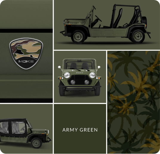 MOKE Military – Army Green – Automatic