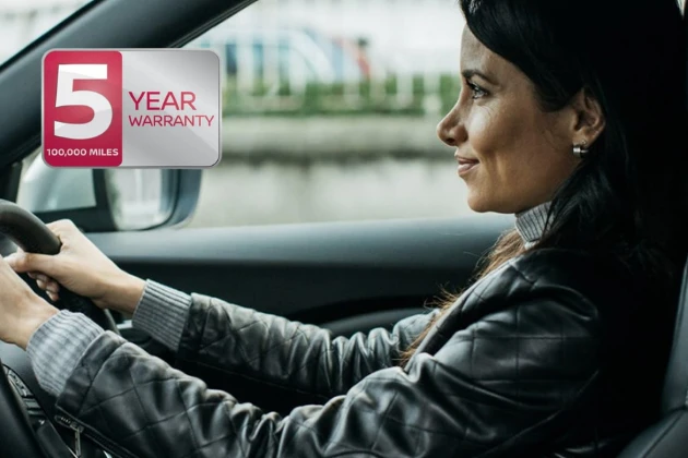 5 Years / 100,000 miles Warranty & RAC