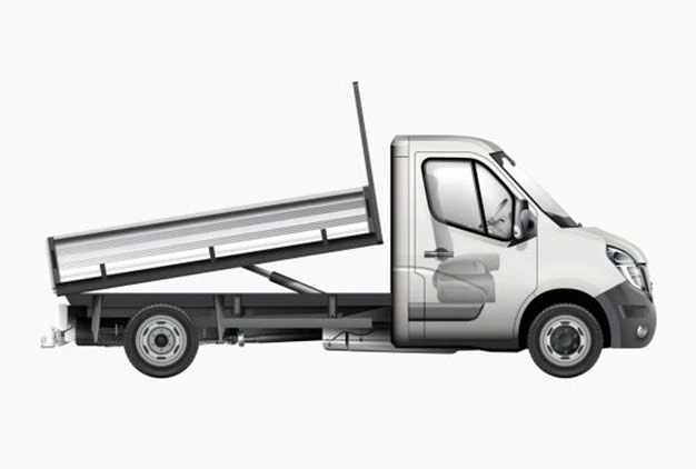 Tilts to 45° for quicker and easier unloading