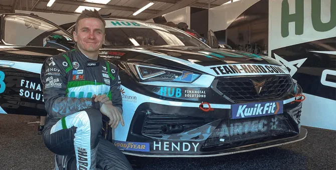 Behind the Scenes at the BTCC with Árón Taylor-Smith - Blog 1 | April 2021