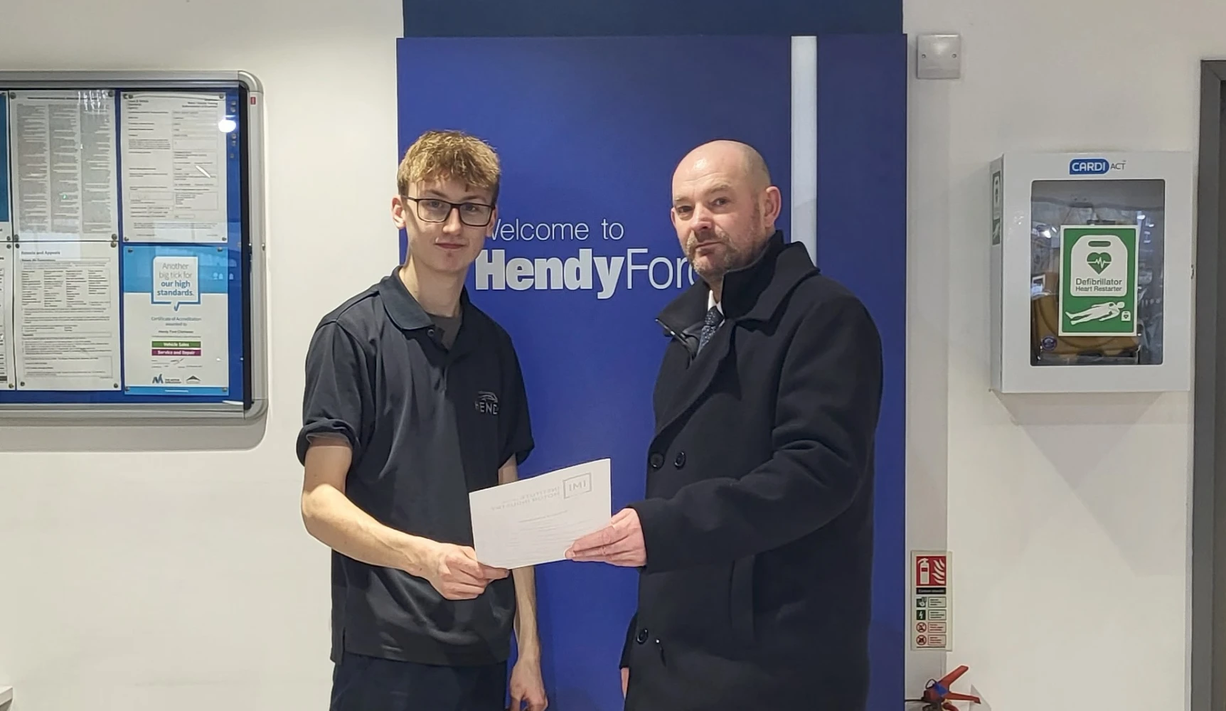 Hendy Group recognised as a top UK employer for apprentices