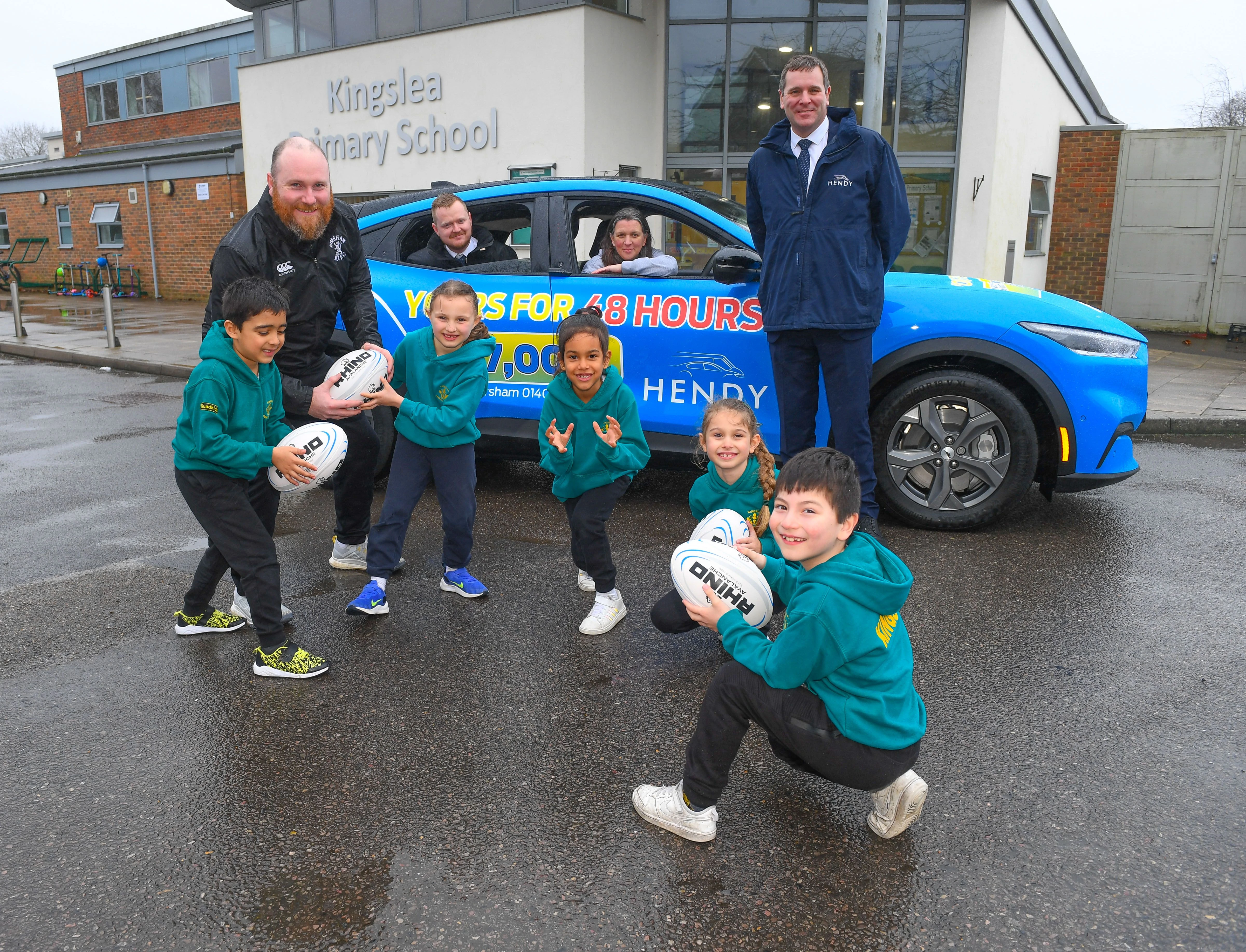 Community partnership helps spread rugby knowledge to Horsham youngsters