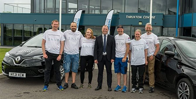 Mission Motorsport sets new economy world record with Renault ZOE from Hendy Group | June 2021