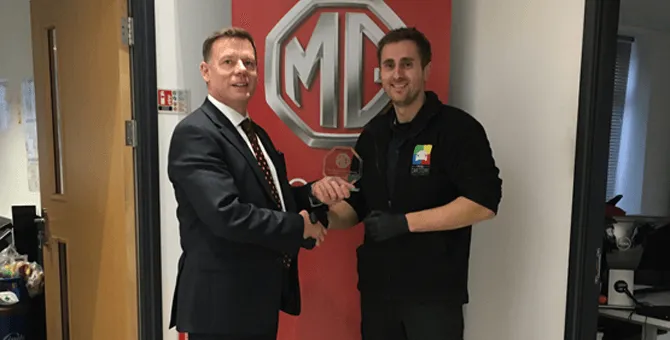 Barry Martin achieves MG Accreditation