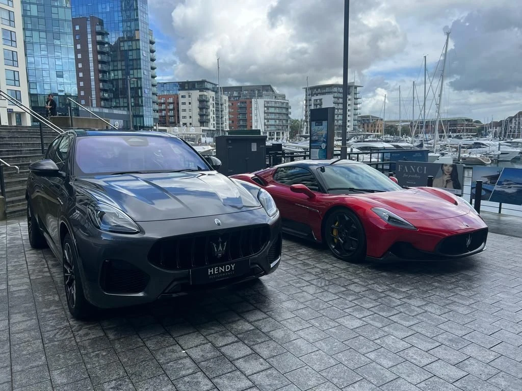 Hendy Maserati sponsor the 9th annual Southampton Boat Show Charity Event