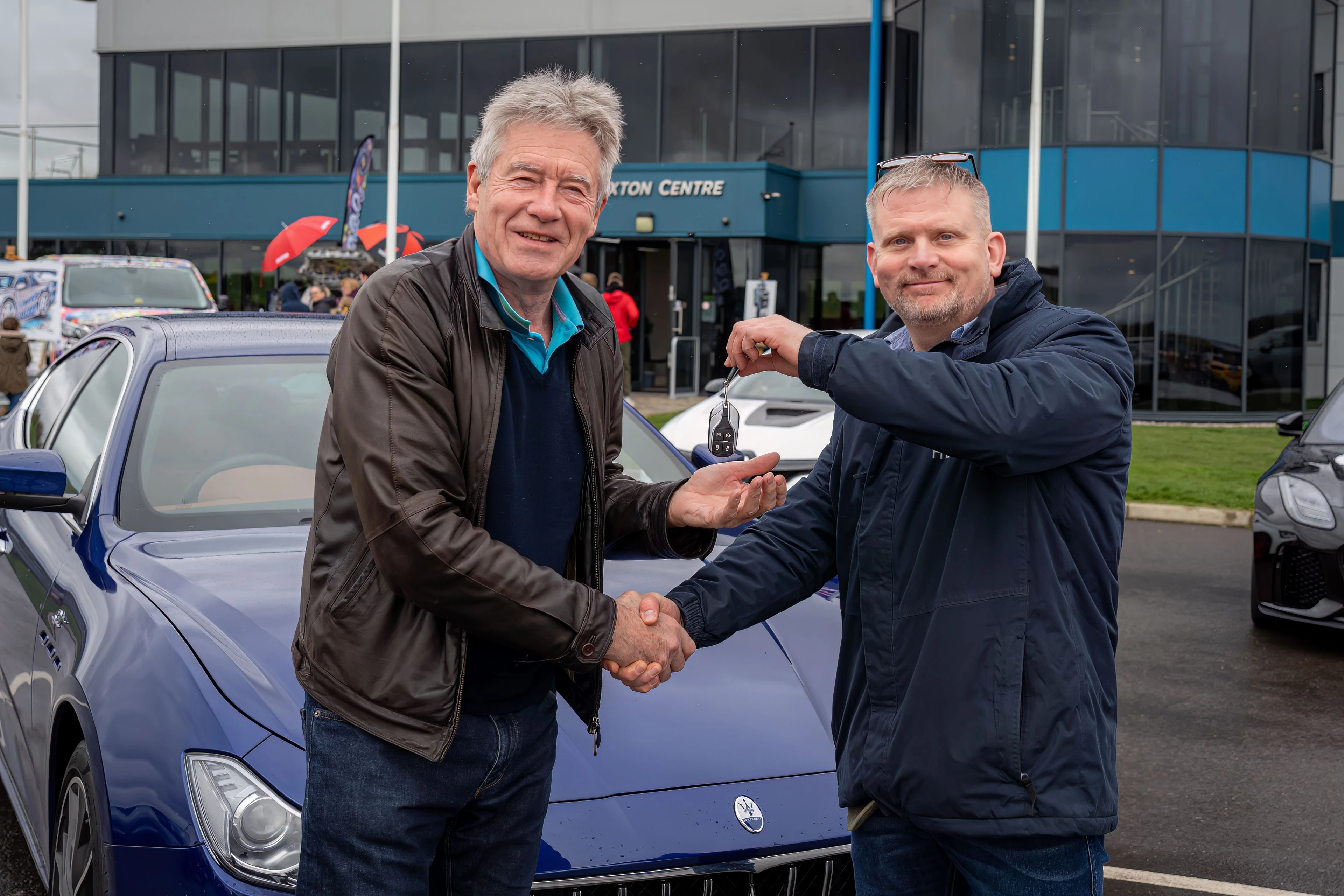 Tiff Needell gets behind the wheel of Maserati Ghibli