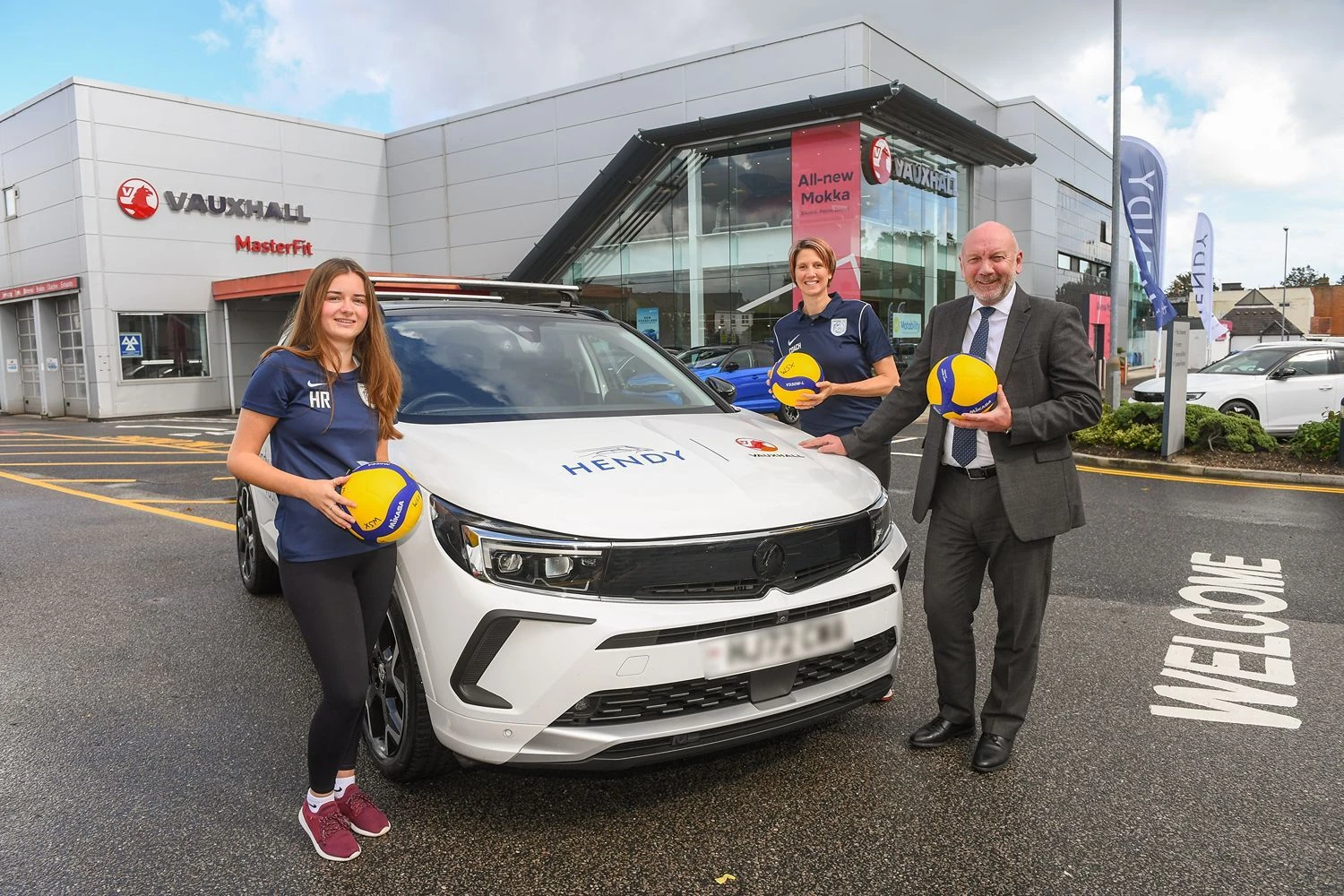 Hendy Vauxhall supports Wessex Volleyball