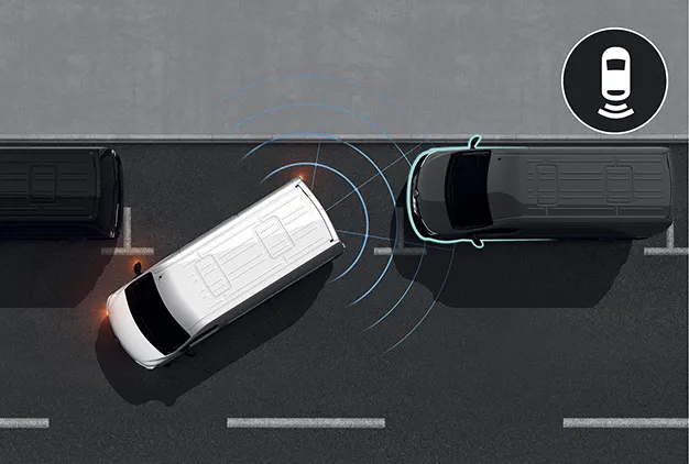Rear parking sensors